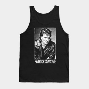 Patrick Swayze ∆ 90s Styled Retro Graphic Design Tank Top